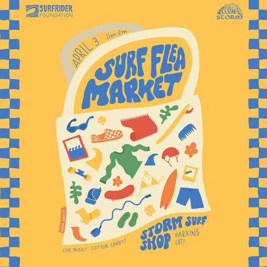 Don't miss the Surf Flea Market at Storm!