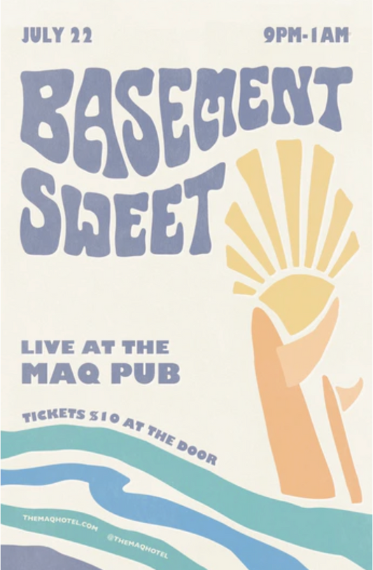 Basement Sweet playing live at the MAQ pub