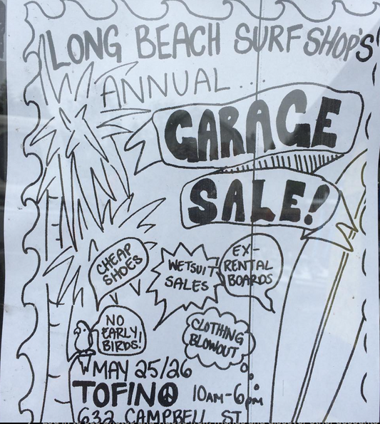 LBSS ANNUAL GARAGE SALE THIS WEEKEND! (MAY 25/26)
