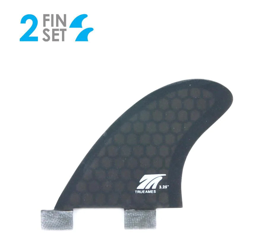 True Ames FCS Hexcore Side Bites Fin Set