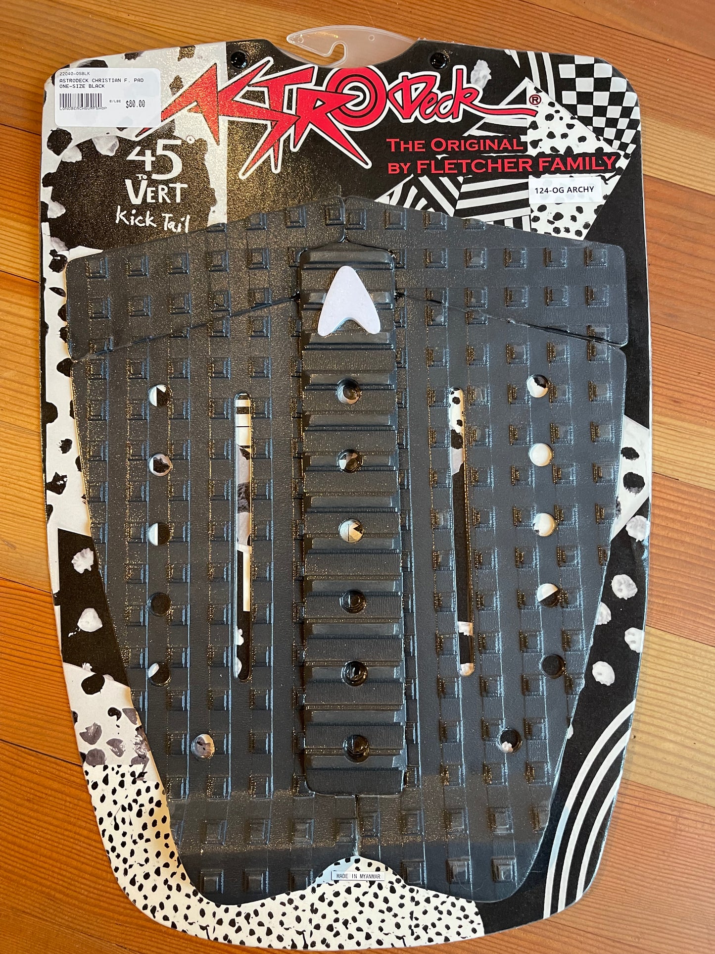 ASTRODECK CHRISTIAN F. TRACTION PAD