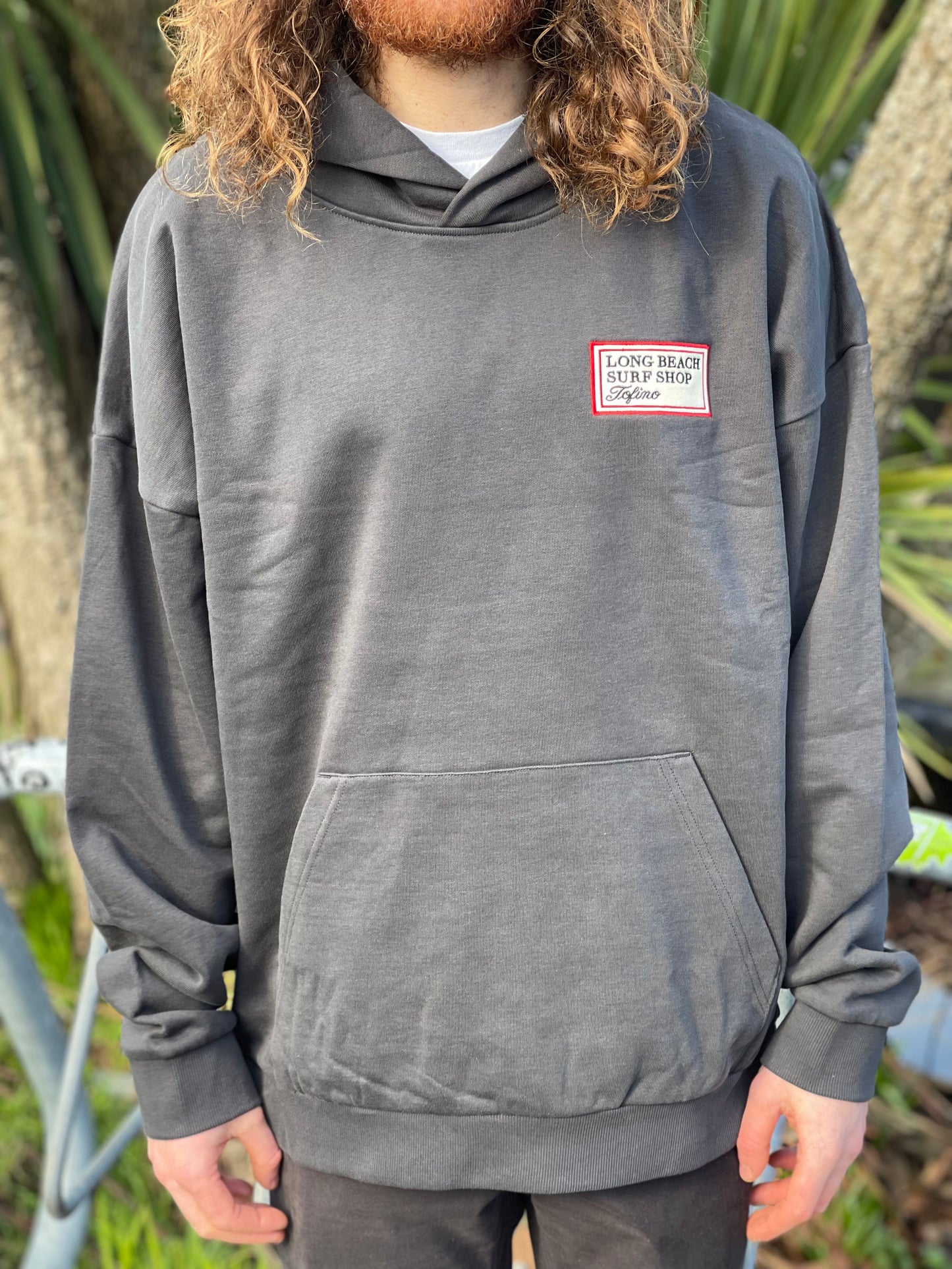 LBSS TOFINO Patch Logo Heavy Pullover Hoodie