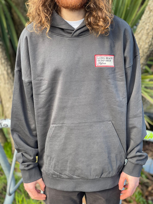 LBSS TOFINO Patch Logo Heavy Pullover Hoodie