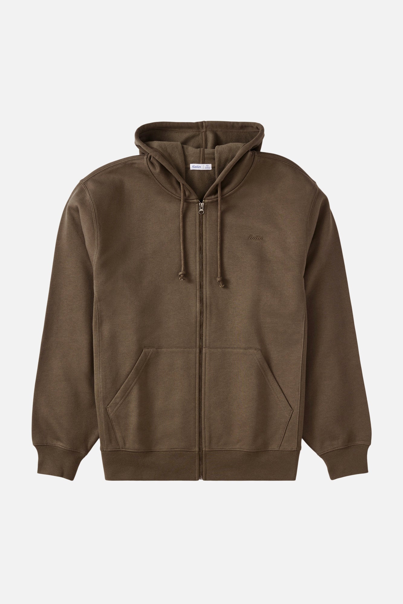 Katin Embordered Logo Zip Up Hoodie