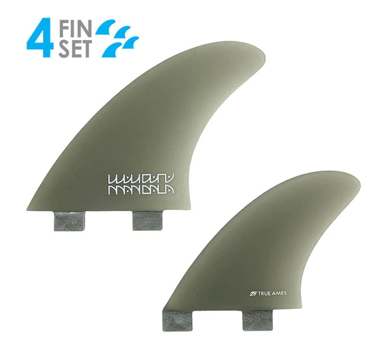 True Ames Mandala AK4 Quad FCS Fin Set