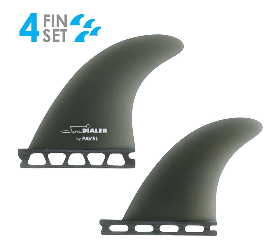 True Ames Pavel Super Dialer Futures Quad Fin Set
