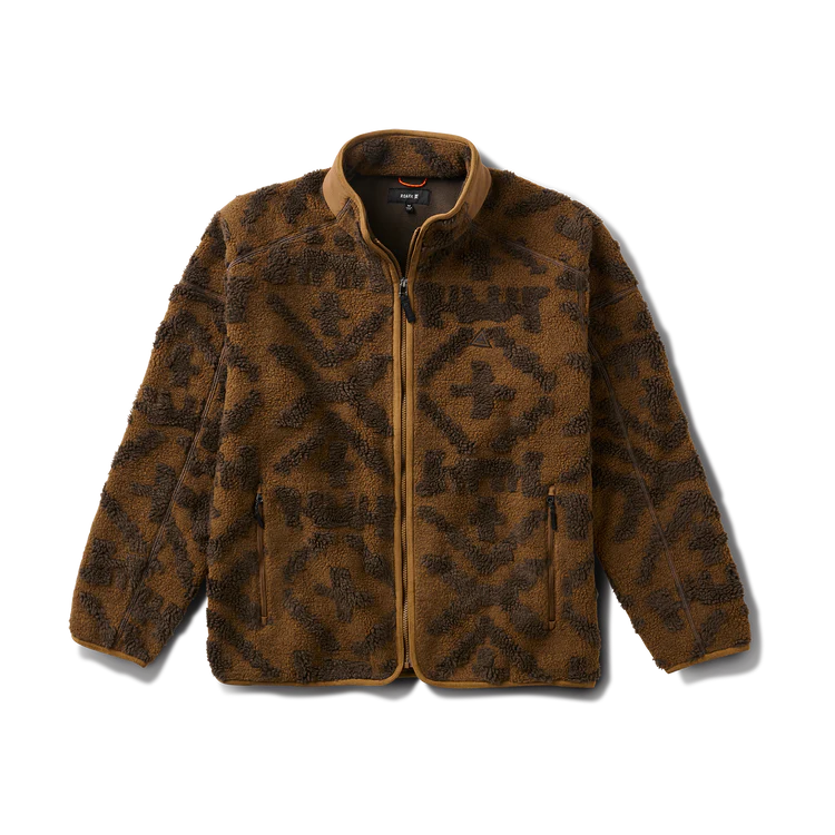 Roark Campover Jacquard Sherpa Zip