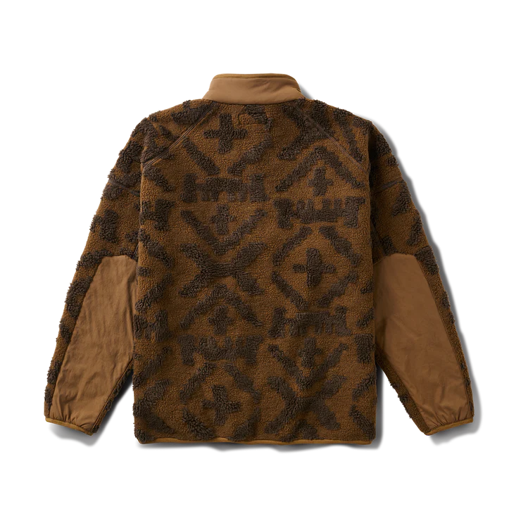 Roark Campover Jacquard Sherpa Zip