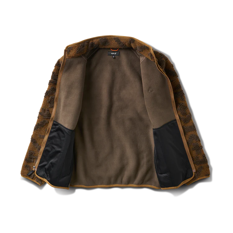 Roark Campover Jacquard Sherpa Zip