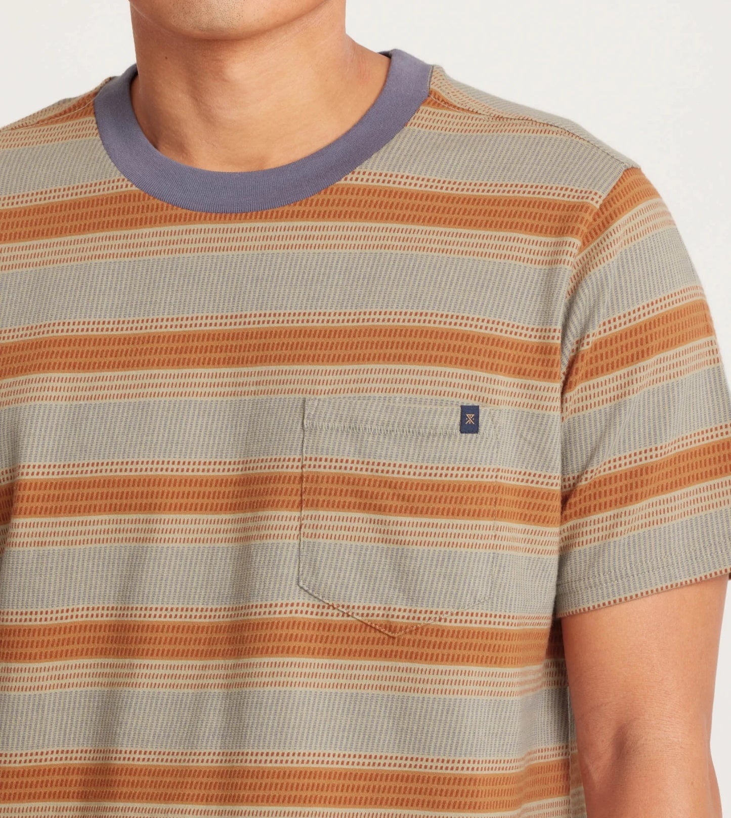 Roark Journey Jacquard Crew T Shirt