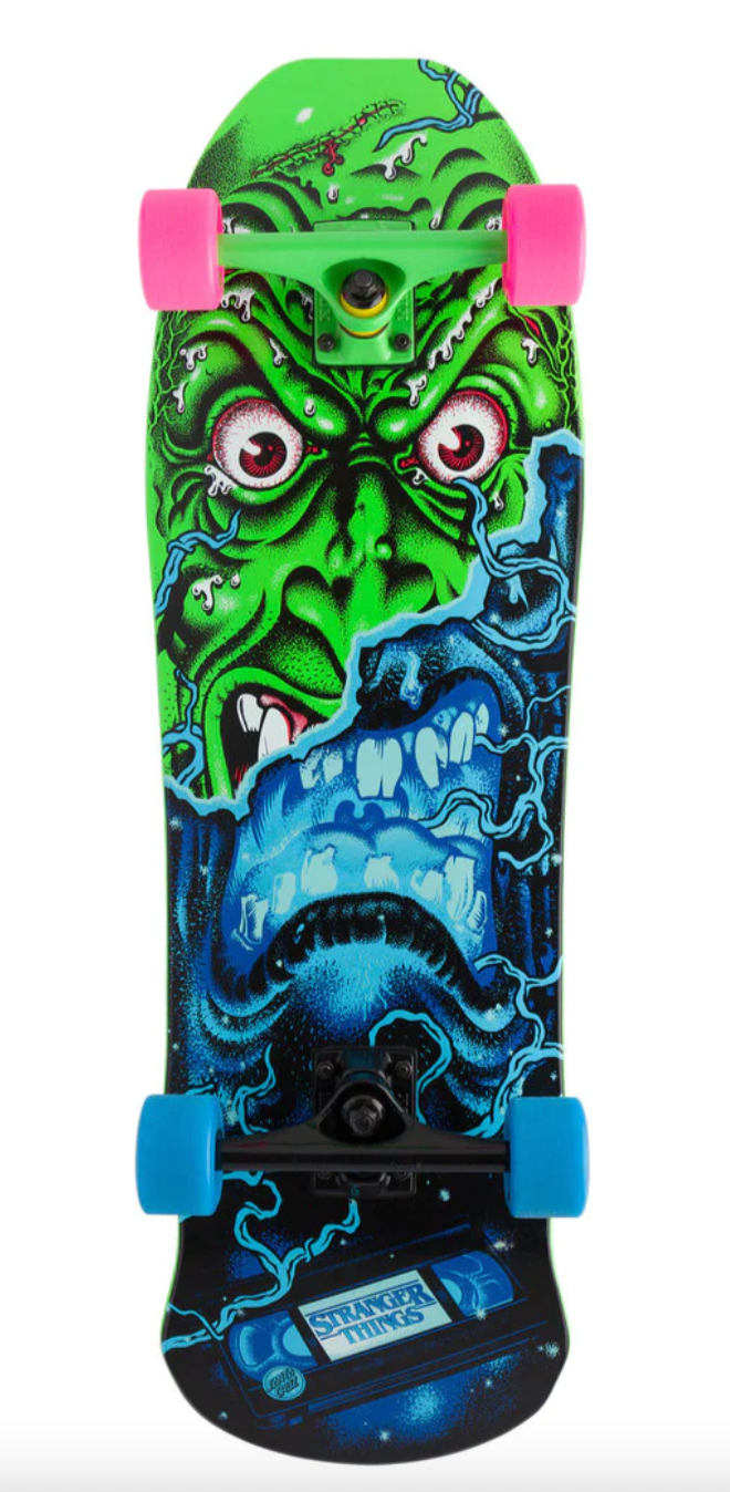 Santa Cruz 80's Cruiser Stranger Things Complete Skateboard