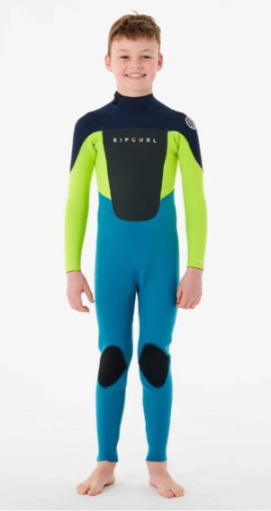 Rip Curl Omega 4/3 Back zip kids Wetsuit