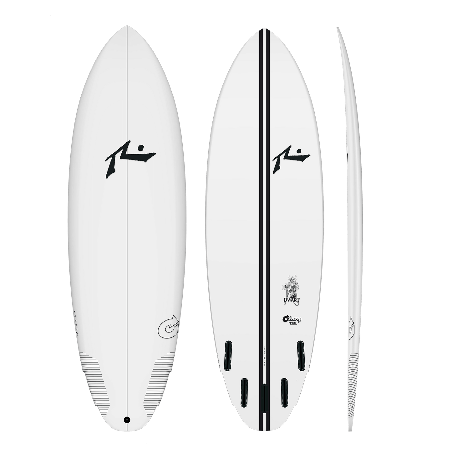 Torq X Rusty 6'4 Dwart TEC Surfboard