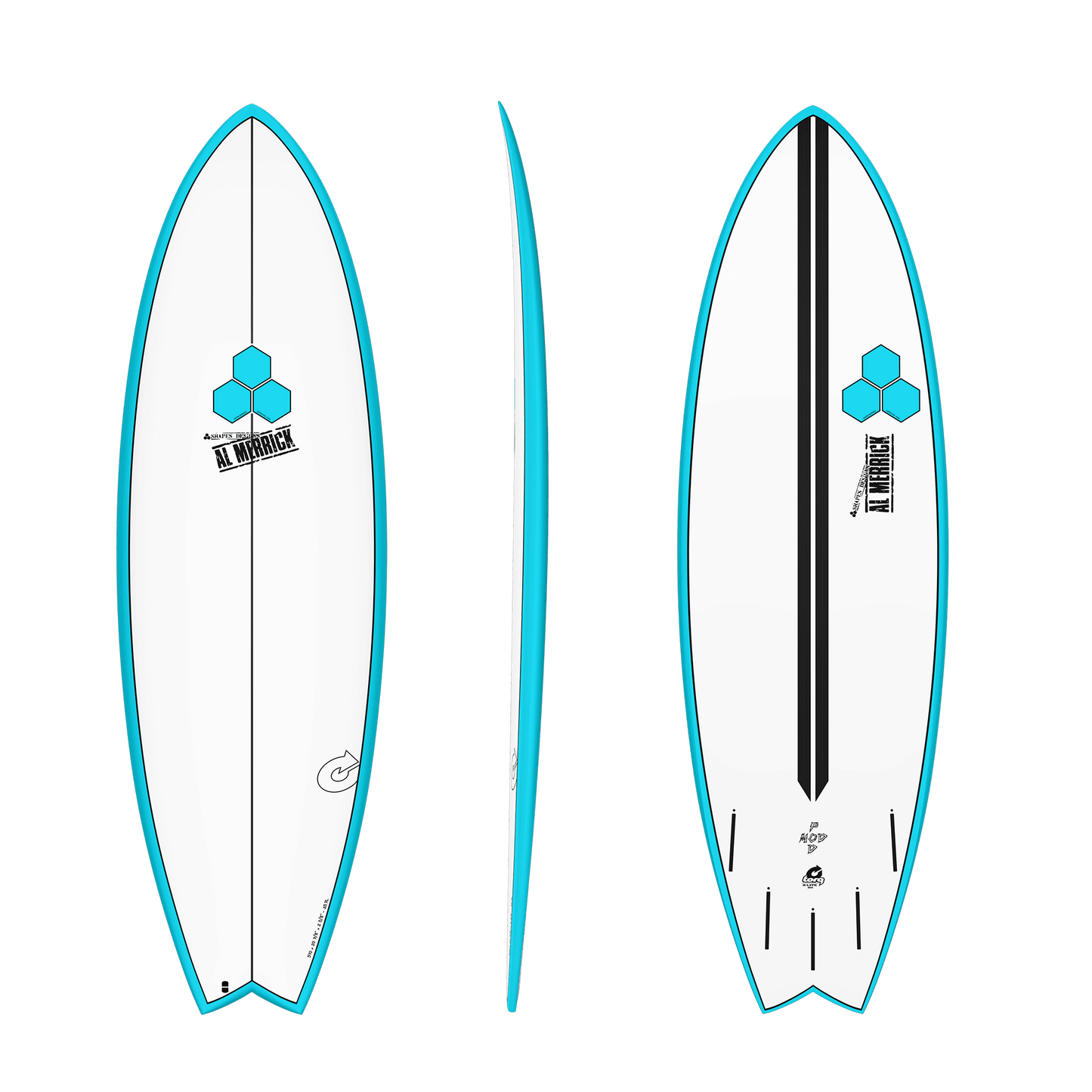 Torq X Channel Islands Pod Mod 5'10 Surfboard