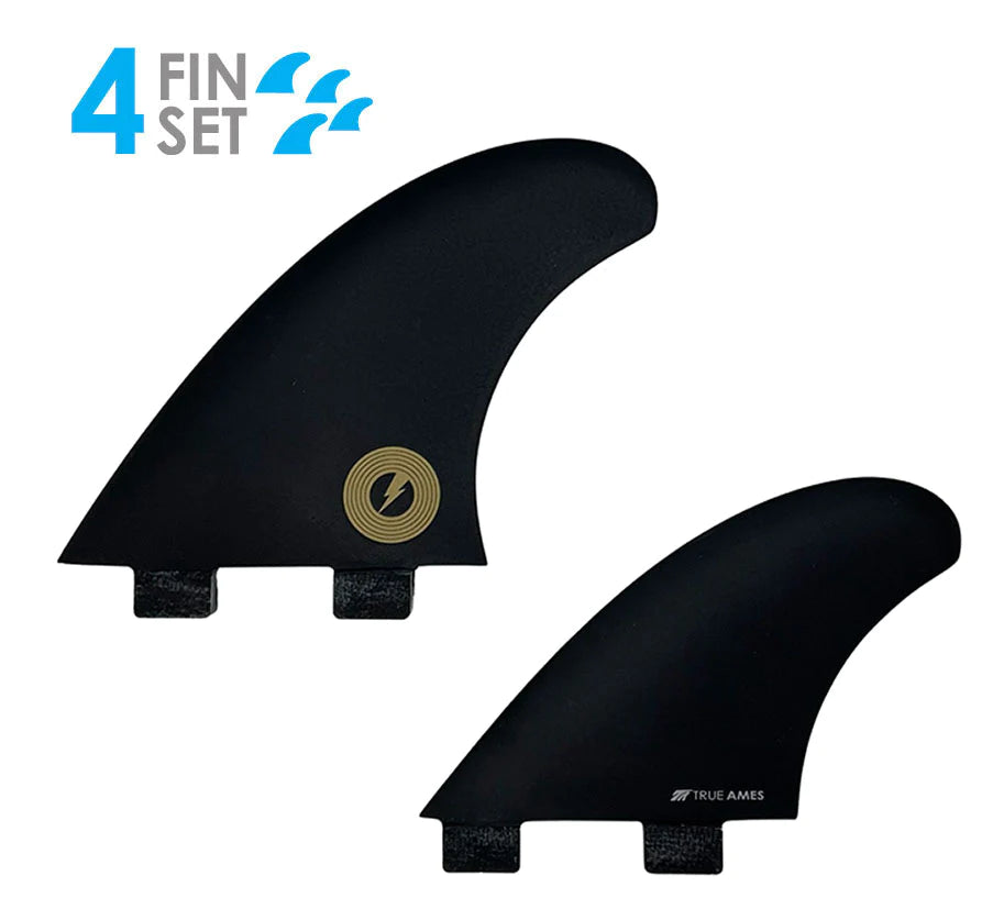 True Ames Album FCS Quad Fin Set