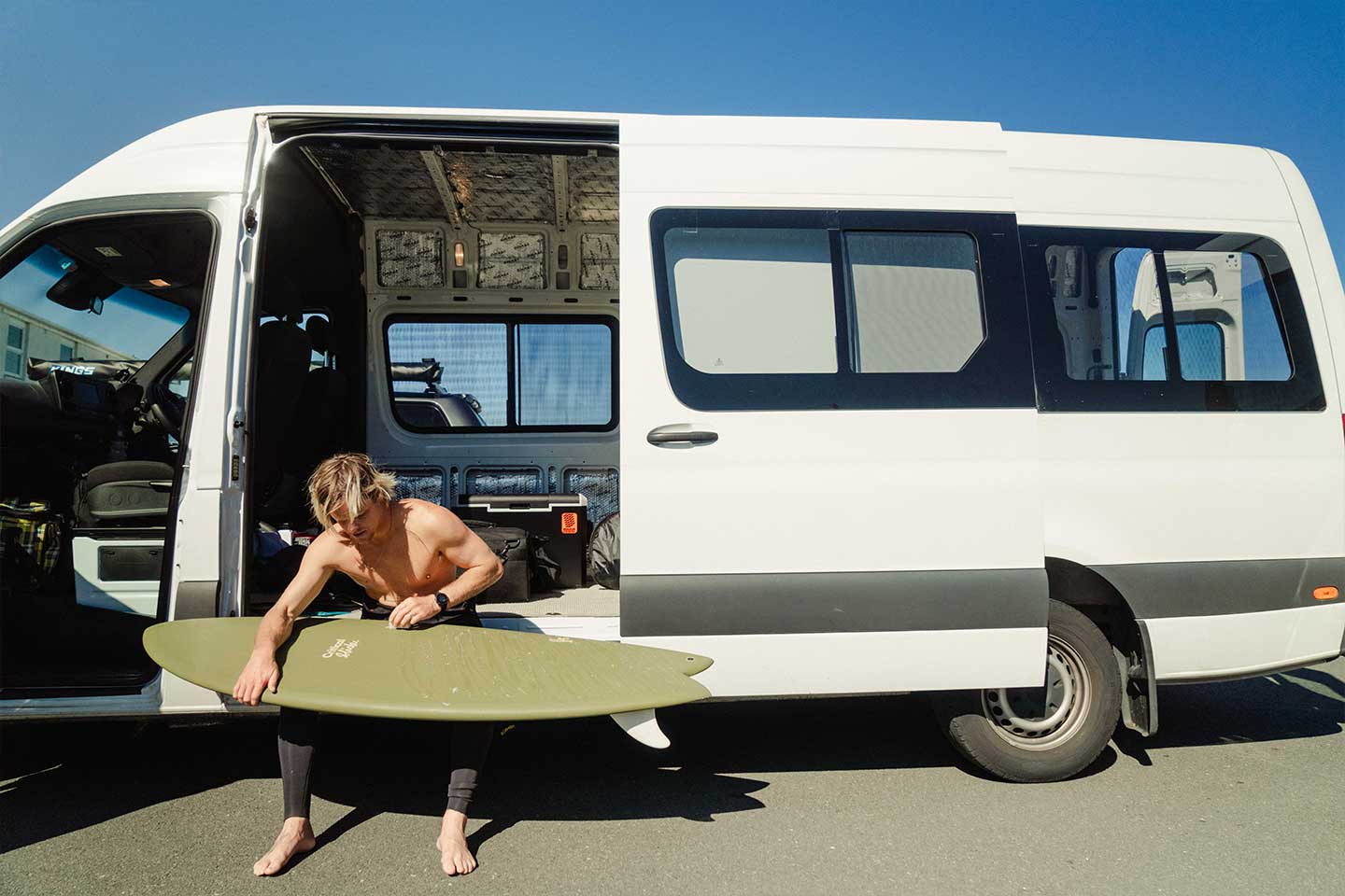 The Critical Slide Society 5'11 Angler Artichoke PU Surfboard