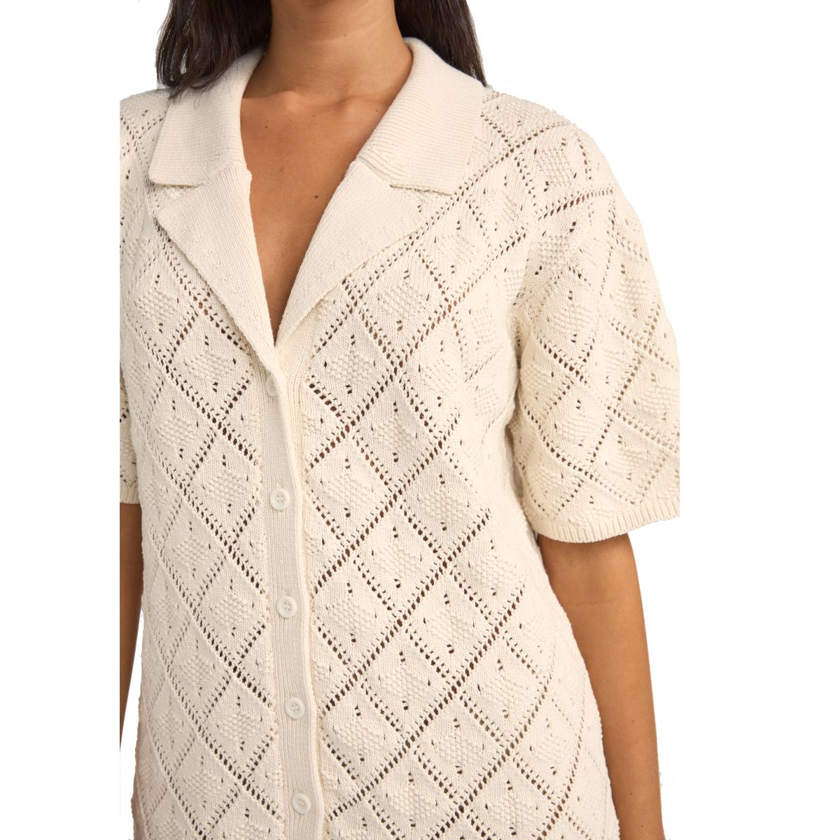 Rhythm Jaffa Knit Shirt Dress