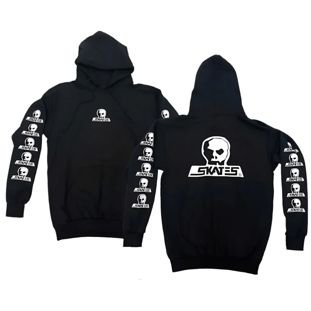 SKULL SKATES YOUTH HOOD SKULL LOGO