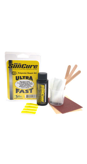 SunCure Polyester Fiber Glass Repair Kit