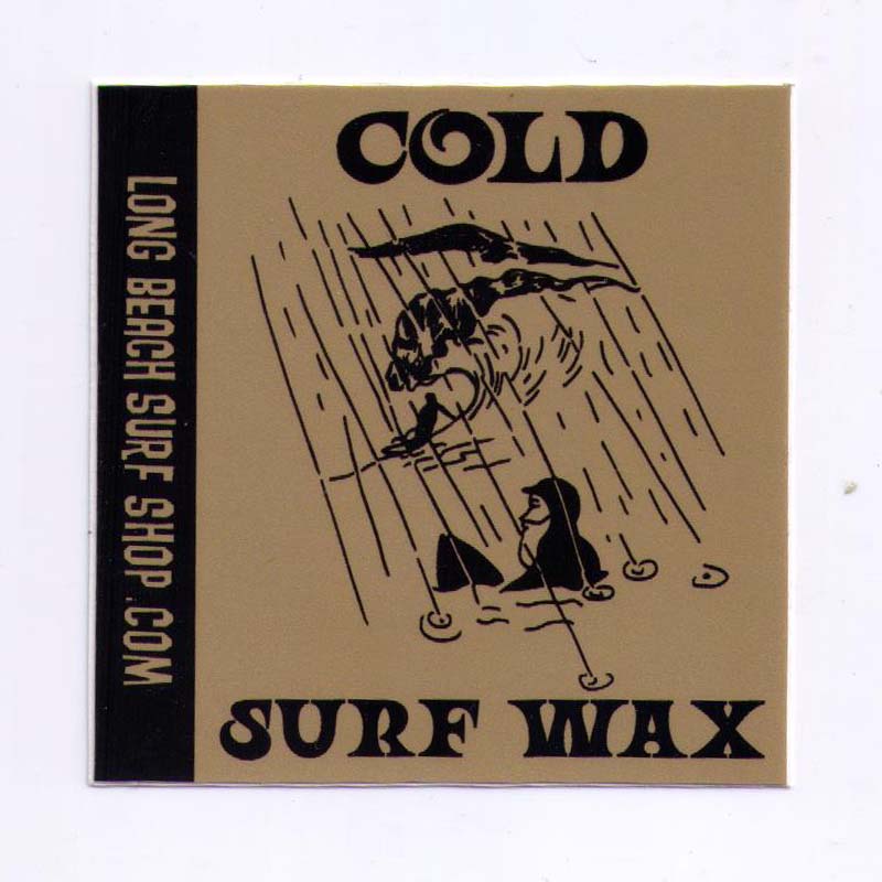 LBSS COLD SURF WAX STICKER