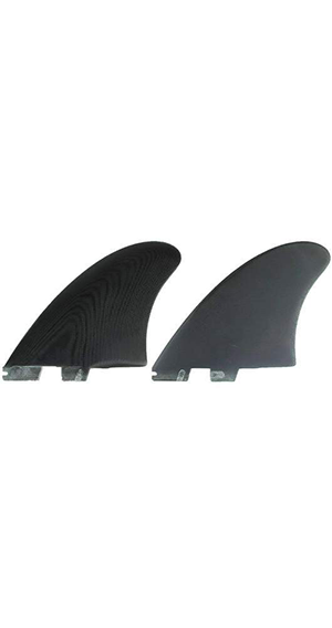 FCSII Modern Twin Fin Set Black