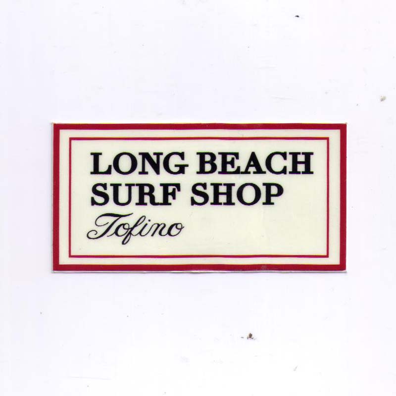 Long Beach Surf Shop Sticker