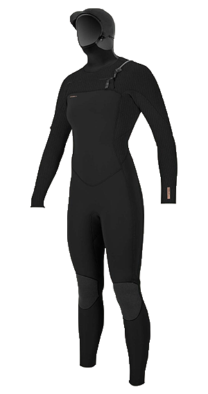 O'neill Hyperfreak 5.5/4 Hooded Women's Wetsuit