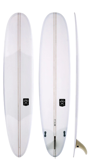 Creative Army 9'6 Five Sugars Clear PU Surfboard