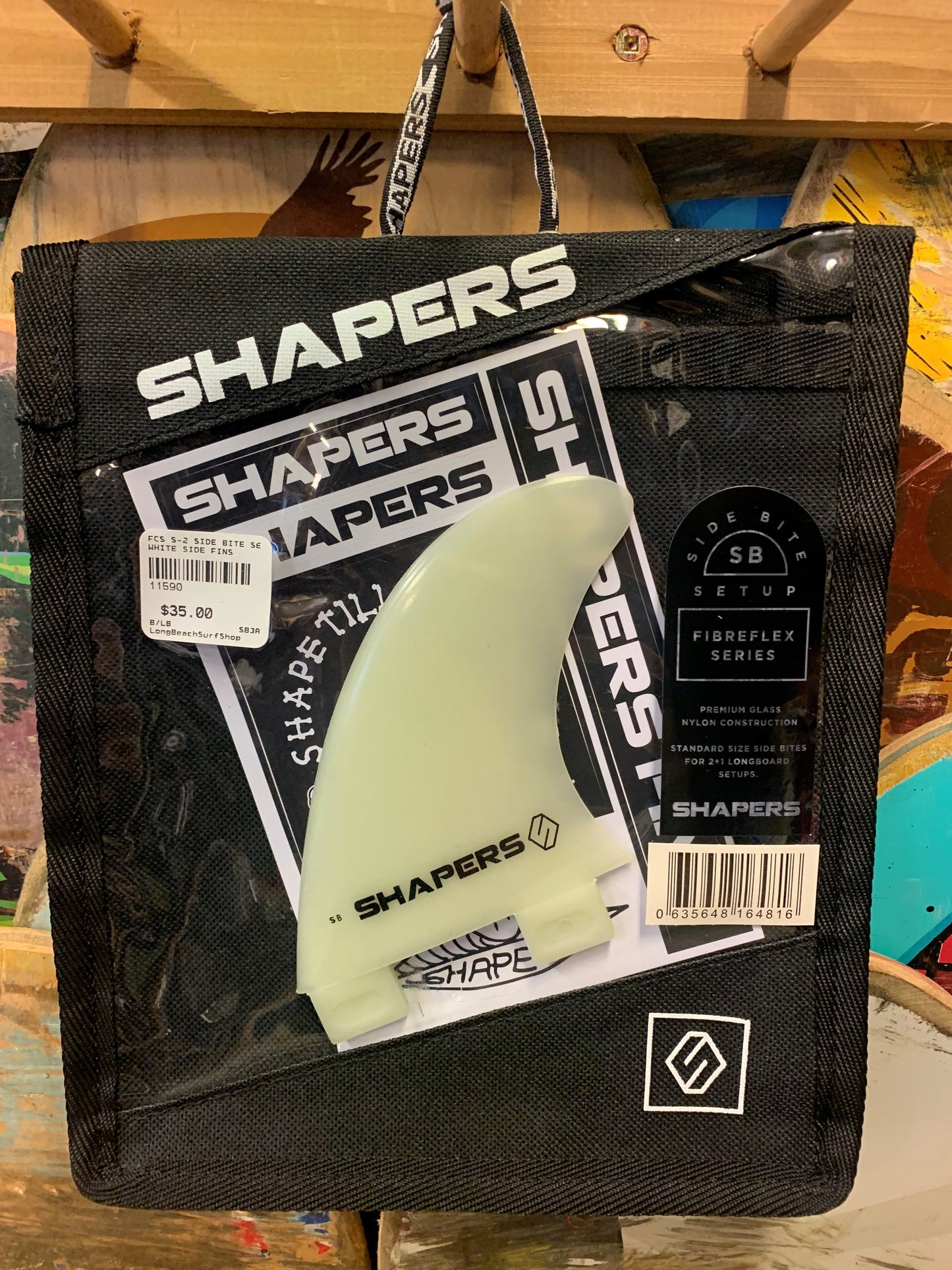 Shapers FCS SB Sidebites Fin Set