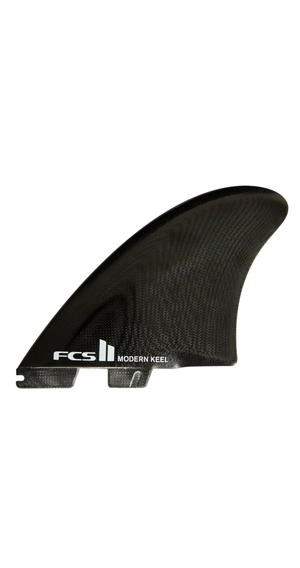 FCS Modern Keel Twin Fin Set Black