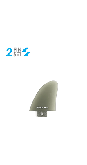 True Ames Single Tab Solid Fiberglass Sidebites FCS Fin Set