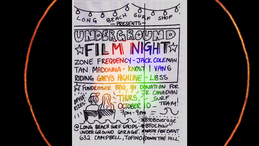 LBSS UNDERGROUND FILMS NIGHTS 10/10 7-9pm!