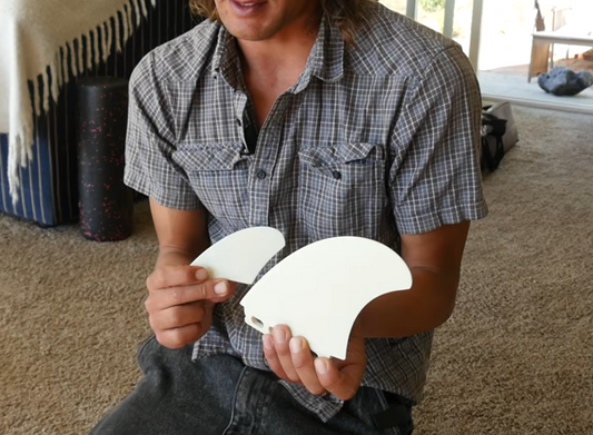 Derrick Disney breaks down the RDM Twinzer fin