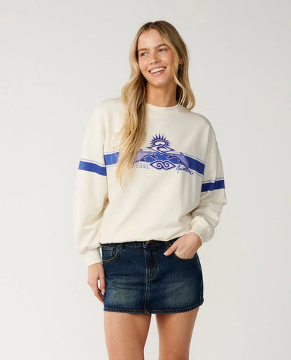 Rip Curl Archive Dolphin Oversized Crew