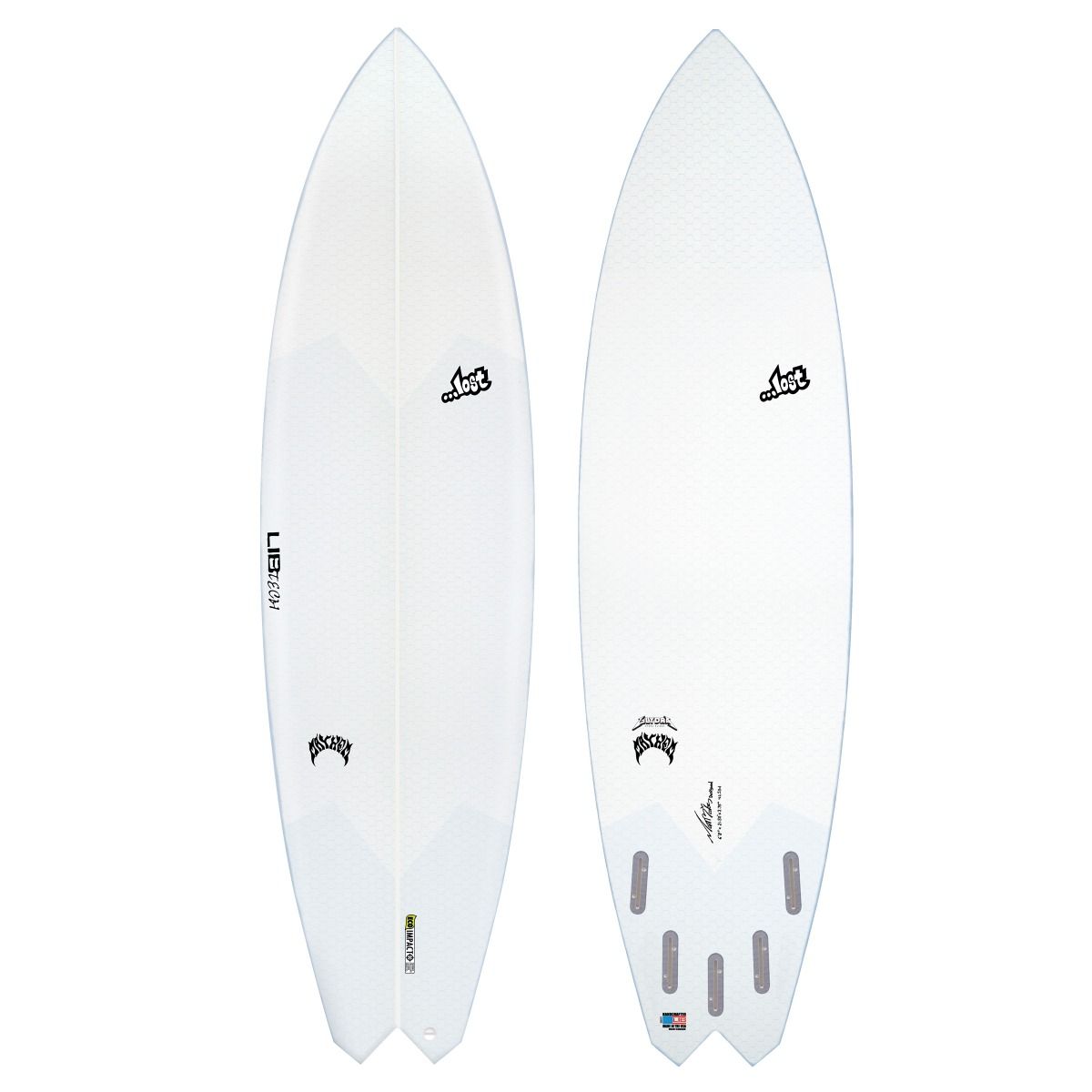 Lib Tech X Lost 7'2 Glydra Surfboard