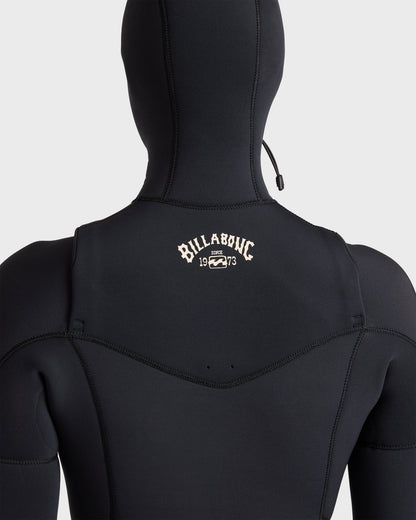 BillaBong 5/4 Womens Salty Days Chestzip Hooded