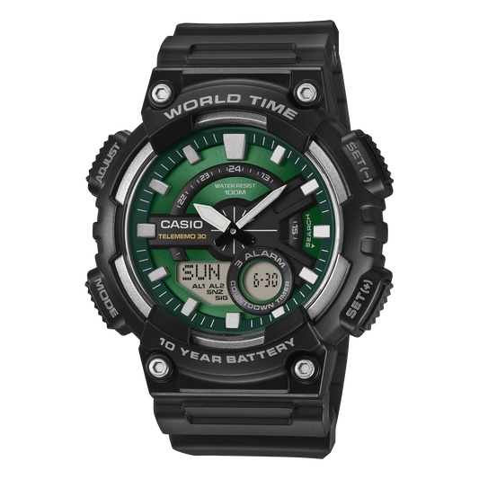 CASIO AEQ-110W-3A2V WATCH