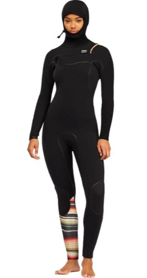 Billabong Women's 5/4 Furnace Comp Hooded