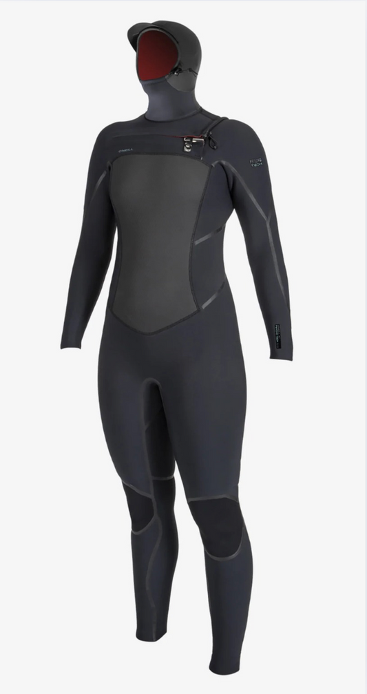 O'neill women's wetsuit Psycho Tech 5.5/4 cz full w/Hood