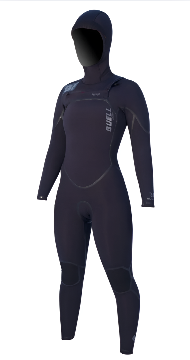 Buell RB2 4/3 Hooded Women's Wetsuit