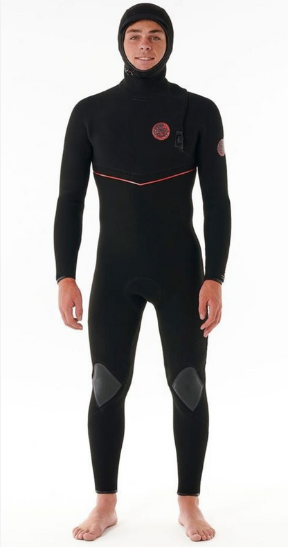 Rip Curl Fusion 5/4 Zip free hooded Men's wetsuit