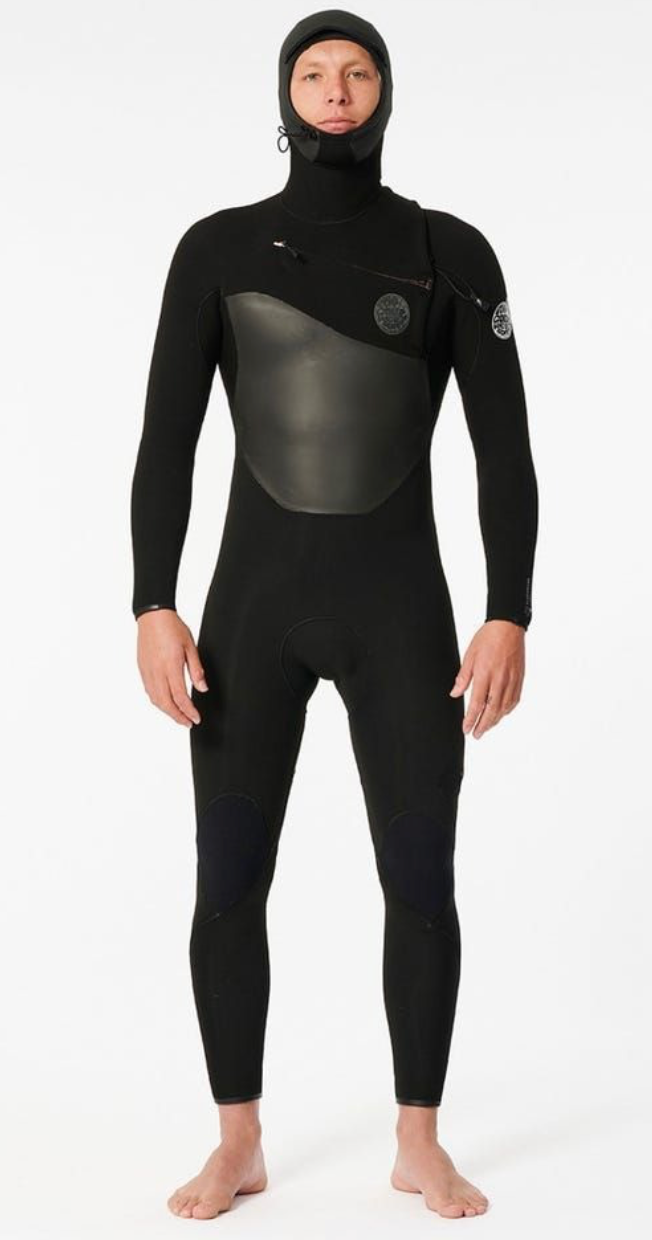 Rip Curl E7 Flashbomb 5/4 Hooded Chest Zip Wetsuit