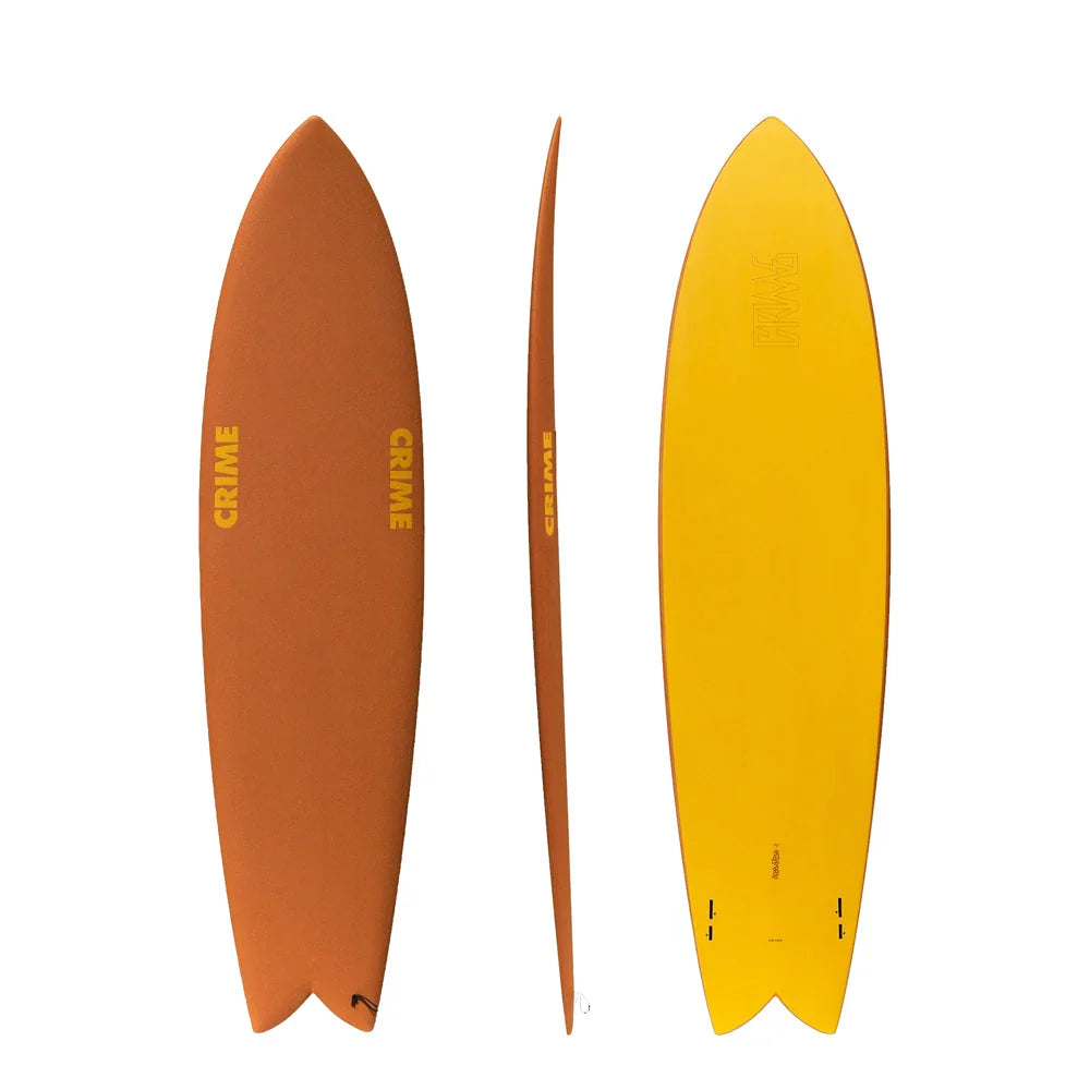 CRIME SURFBOARD 8'5 LONG FISH