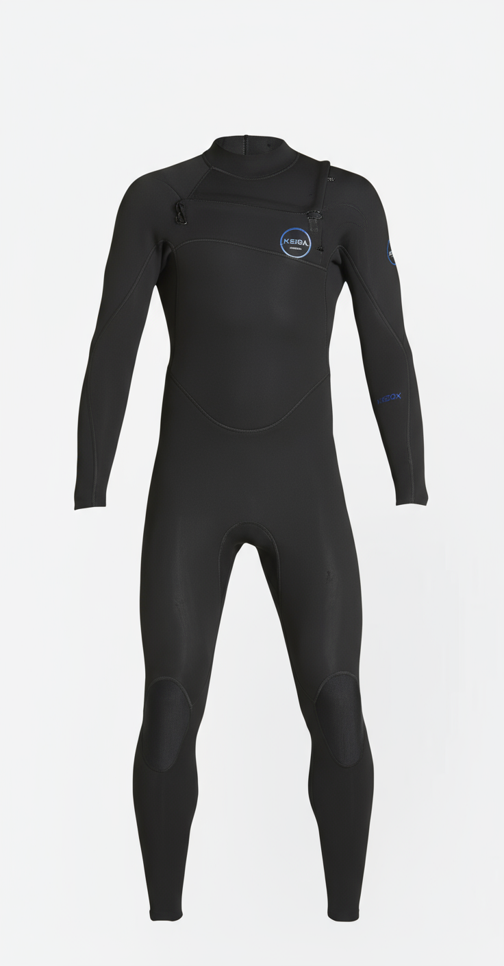 Mens Axis Flatlock 3/2mm Back Zip Fullsuit