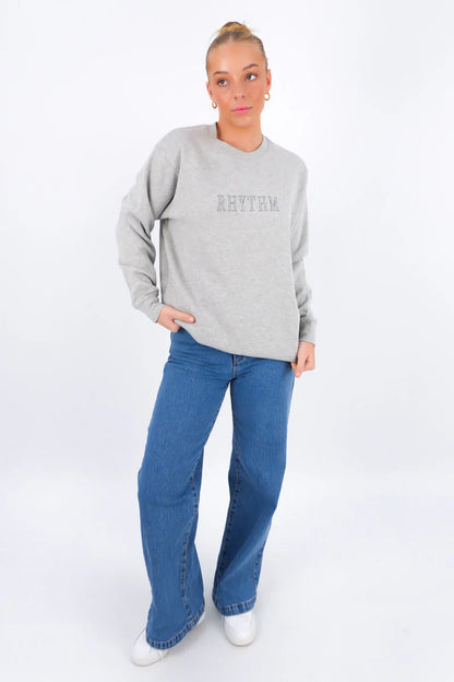 Rhythm Flagship Boyfriend Fleece Crew