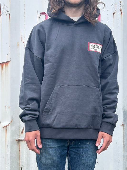 LBSS UCLUELET Patch Logo Heavy Pullover Hoodie