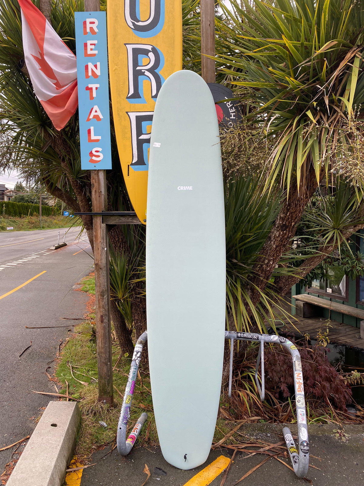 CRIME SURFBOARD 9'5 PERPATRATOR