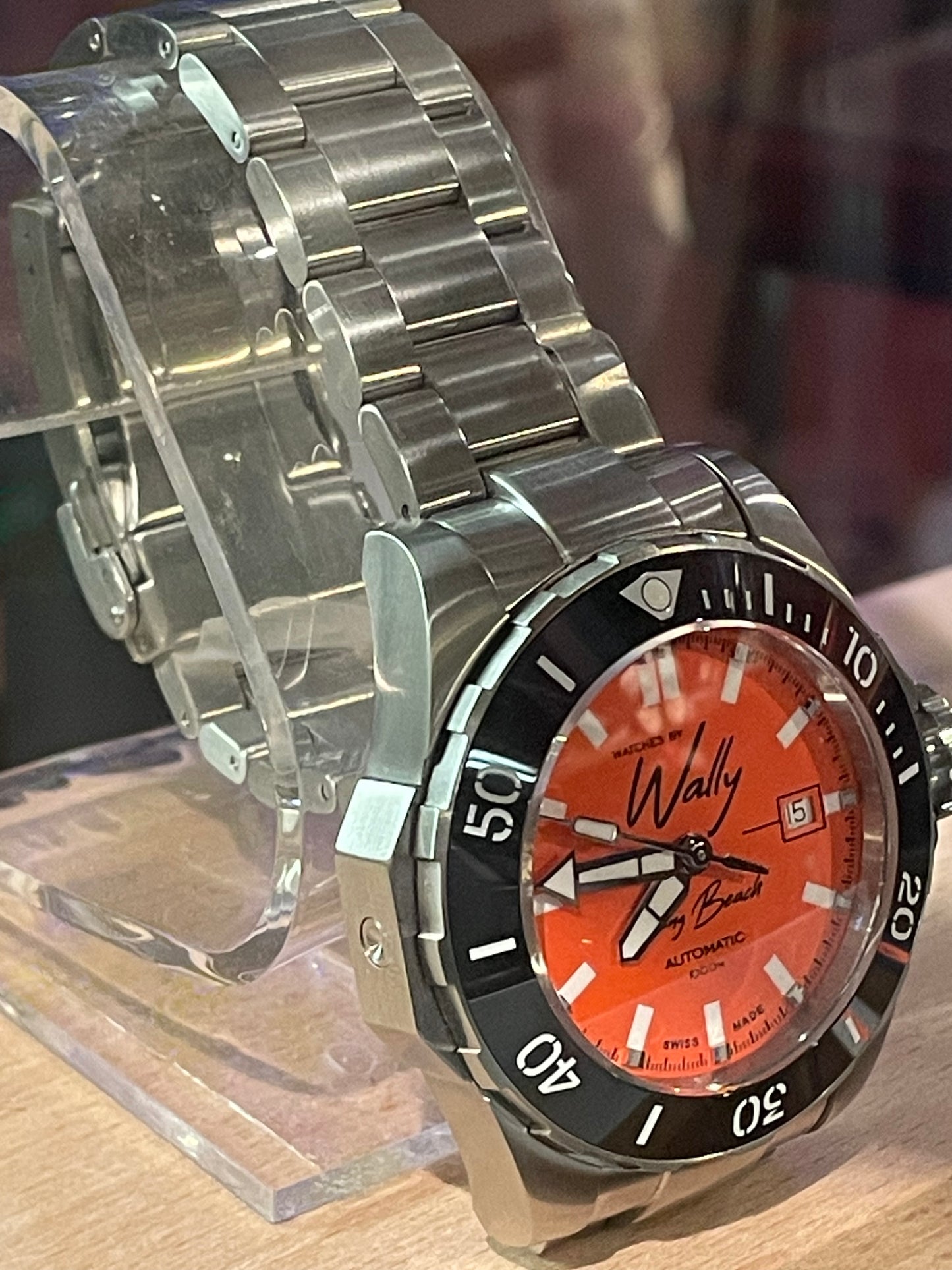 Wally Watches - Long Beach - Orange