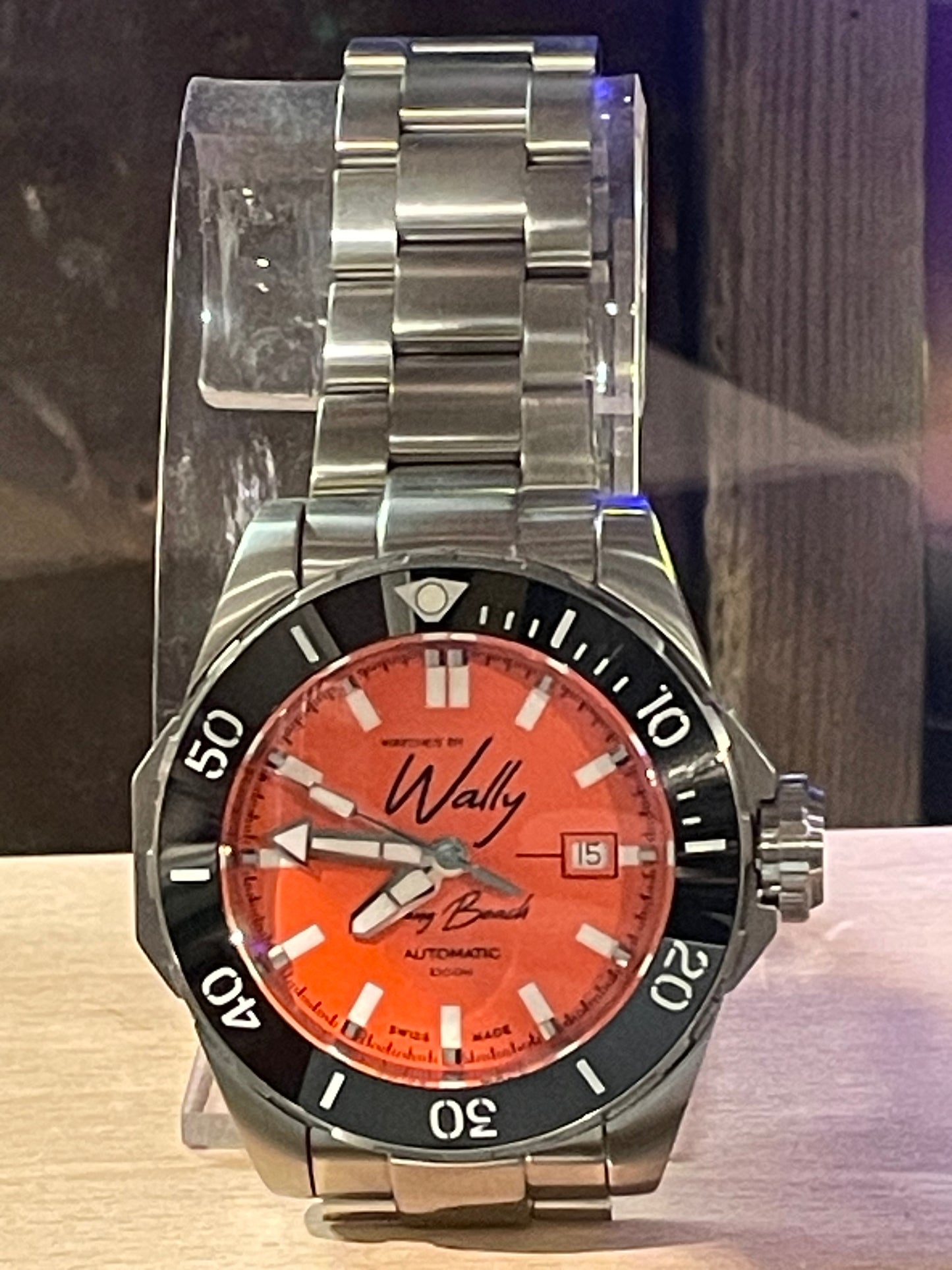 Wally Watches - Long Beach - Orange