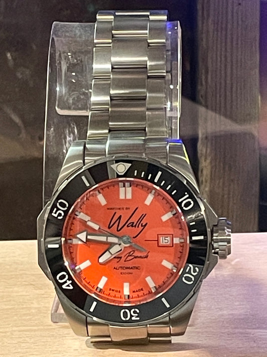 Wally Watches - Long Beach - Orange